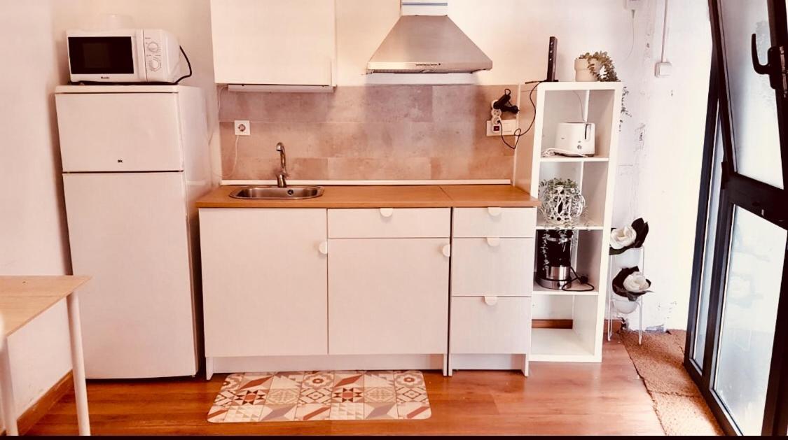 Appartement With Bathroom, Refrigerator And Microwave